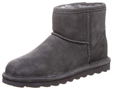 Bearpaw Damen ALYSSA Schlupfstiefel, Grau (Charcoal 030), 36 EU