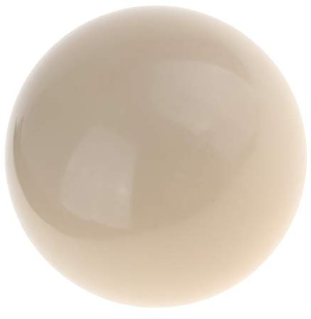Perfeclan Billard Kugel, Weiß, 57,2mm, Snooker Billard Zubehör