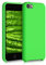 kwmobile Schutzhülle kompatibel mit Apple iPod Touch 6G / 7G (6. und 7.Generation) - Hülle Silikon gummiert - Cover Case in Limettengrün
