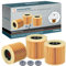 Kenekos - 3 Filter geeignet für Kärcher Staubsauger WD2 WD3 P Extension KIT WD3 Premium MV3 A-Serie K-Serie SE 4001 SE 4002 | Patronenfilter für WD MV 3 2 | 6.414-552.0