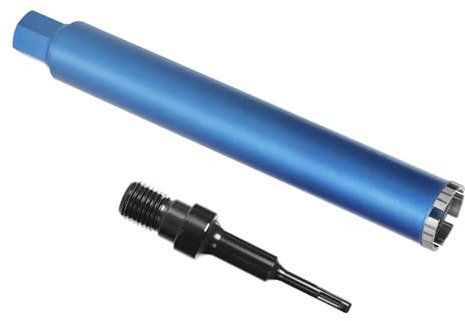 Diamantbohrkrone Kernbohrer für Kernbohrgerät mit Turbo, inkl. SDS-Plus, 1 1/4, Ø 68mm, Gesamtlänge 460 mm, Nass Trocken Dosenbohrer Diamant Bohrkrone Nassbohrkrone Trockenbohrkrone für Beton
