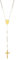 Supcare Collier Perles de prière Rosaire Collier Vierge Marie Pendentif avec Crucifix Perles de Verre Rosaire Jésus Croix Chaîne Or Catholique Religieux Perles Verre Collier de Perles de Cire de Verre