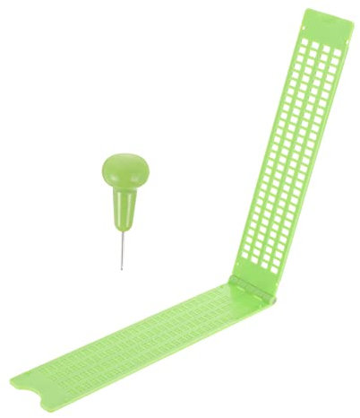 Gogogmee Leichtes Braille- Und Stift-set 4 X 28 Braille-schreibtafel Für Blinde Leicht Zu Tragen