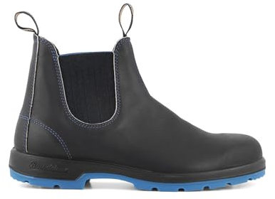 Blundstone Botas Chelsea sin cordones 2343 en color negro y azul, negro, azul, 3 UK