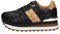 Alviero Martini Sneakers Donna in Similpelle (Nero, Sistema Taglie Calzature EU, Adulto, Donna, Numero, Media, 37)