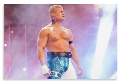 Poster Cody Rhodes Wrestling, Heimdekoration, Wandkunst, zum Aufhängen, Bilddruck, dekorative Malerei, Poster, 40 x 60 cm
