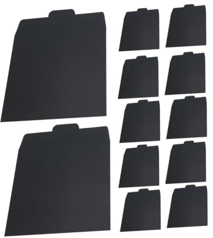 Schwarze CD Dvd Hüllen Reißfest, aus Papier, 100 Stück | Minimalistischer Stil, Leicht und Tragbar, Multifunktionales Design, für Aufbewahrung und Versand