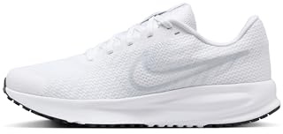 Nike Run Defy Straßenlaufschuh für Damen Laufschuh, White/Pure Platinum-Black, 43 EU
