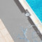 Tapis Sol Piscine Plus épais, Tapis de Fond pour Piscine Hors Sol, Tapis de Sol pour Piscine Antidérapant, Tapis de Piscine pour Terrasse, Tapis Piscine Hors Sol Tapis d'escalier,Gris,0.9x1m
