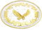 Westernwear-Shop Gürtelschnalle Silver Eagle Gürtelschnalle Gürtelschließe Western Belt Buckle Westerngürtelschnalle Rodeo Vintage Gold