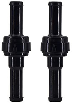 BBTUS 5/16 9mm PA66 Automobil- Ölleitungsfeder-Rückschlagventil, Auto-Kraftstofffeder-Rückschlagventil, hohe Temperatur- und Korrosionsbeständigkeit, One Way-Ölpumpe Rückschlagventil