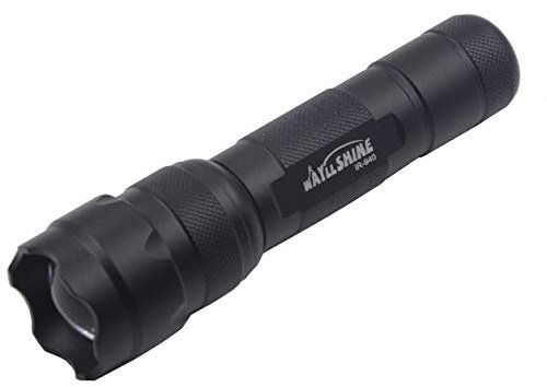 WAYLLSHINE 940nm IR Flashlight Infrared Illuminator Flashlight, 940nm IR Illuminator Flashlight Night Vision Flashlight, 940nm Infrared Flashlight for Hunting, Night Vision Camera