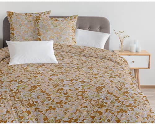 Home Linge Passion - Camouflage Bettwäsche, 100% Baumwolle, Gelb, 240 x 260 cm