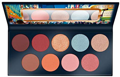 essence KONNICHIWA TOKYO eyeshadow palette, Lidschatten, Nr. 11, mehrfarbig, 9 Farben, langanhaltend, matt, schimmernd, glänzend, vegan, Mikroplastik Partikel frei, Nanopartikel frei (13,5g)