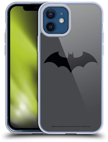 Head Case Designs Offizielle Batman DC Comics Hush Logos Gelhülle [Militärischer Schutzgrad] Kompatibel Mit Apple iPhone 12 / iPhone 12 Pro Und Kompatibel Mit MagSafe