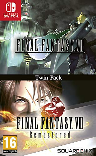 SQUARE ENIX FINAL FANTASY VII & FINAL FANTASY VIII REMASTERED TWIN PACK BUNDLE NINTENDO SWITCH