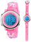 Kleinkind Kinder Digitaluhren für Mädchen Jungen,3D Cute Cartoon 7 Farblichter wasserdichte Sport Elektronische Armbanduhr mit Alarm Stoppuhr für 3-10 Jahre Kinder (Einhorn-Hellrosa)