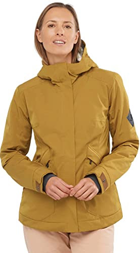 SALOMON Damen Snow Rebel JKT W Jacke, Kreuzkümmel, L