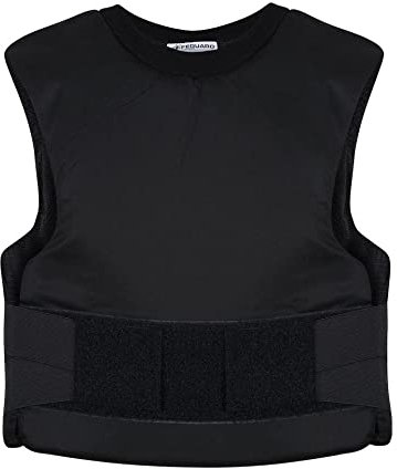 SafeGuard Clothing CoolMAX Bullet Proof Level II + Stab Level 1 Covert Vest - Black