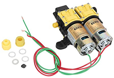 FAMKIT Pulverizador eléctrico agrícola de 12 V, bomba de diafragma de alta presión, bomba de agua pequeña