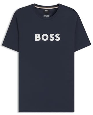 BOSS Cotton-Jersey T-Shirt with Logo Print