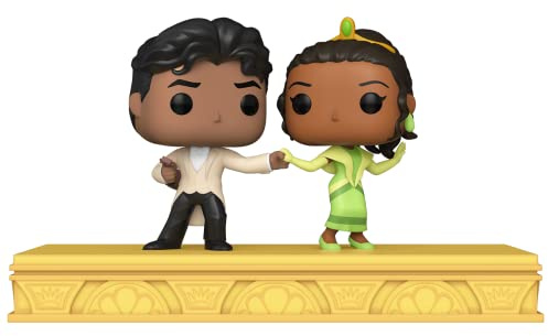 Funko Pop! Moment: Disney 100 - Princess Tiana & Naveen - Vinyl-Sammelfigur - Geschenkidee - Offizielle Handelswaren - Spielzeug Für Kinder und Erwachsene - Modellfigur Für Sammler und Display