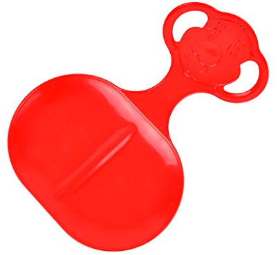 Porutscher Für Kinder Schneeflitzer Schneerutscher 5 Farben (Rot)