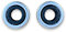Pack 2 Rodamientos para Eje de Persiana Enrollable | Tamaño estándar de 28mm Exterior, 12 mm Interior | Fabricado en España (Pack 2 Unidades)