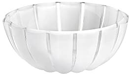 Guzzini - Bol S en plastique bio-basé, blanc, col roulé