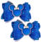 Minnie Mouse Blue Glitter Hair Bows, Clips, Grips Accessory Cute Girls Slides Mickey Embellishment 9.5cm x 6cm Handmade 2pcs