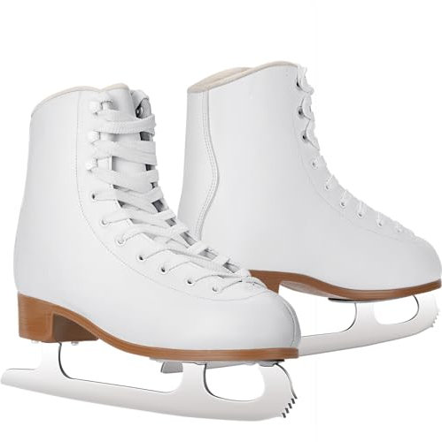 Schlittschuhe für Damen/Mädchen, Größe 42, Weiß