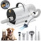 Ultenic P30 Combo Kit Toilettage Animaux 3 en 1, Aspirateur Poil de Chien 20Kpa, Sèche Cheveux pour Chien, Tondeuse Chien Chat Professionnelle, Silencieuse, 2L Ultra-Récipient pour Poil Long Epais