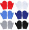 EUPSIIU 6 Paare Kleinkind Stretch-Fäustlinge,handschuhe,Kleinkind Fäustlinge Winter Handschuhe Gestrickte Korallenvlies Babyhandschuhe,für 1-4 Jahre Junge Mädchen Draußen Skihandschuhe (6 Farben)