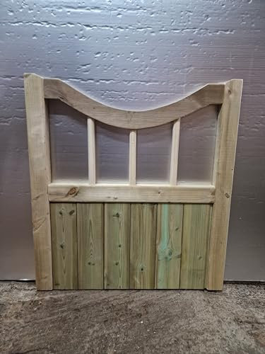 Wooden Garden Gate Pedestrian Gate Wooden Pressure Treated 4ft 120cm,wooden garden gate, garden gates wooden, garden gates wooden tongue and groove, (120cm High x 75cm Wide x 5cm Deep)