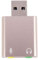 Rfeeuubft Tarjeta de sonido USB 7.1, conector USB externo para auriculares de 3,5 mm, adaptador de audio estéreo, micrófono, tarjeta de sonido para PC, ordenador portátil