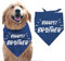 arricraft 1 Stück Haustier Hund Bandana, Blaues, Verstellbares Dreieckiges Haustier-Bandana Mit Den Worten „Größter Bruder“, Waschbarer Baumwoll-Welpen-Katzen-Schal, Lätzchen, Kopftuch