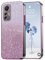 PanXCase Glitter Cover per Xiaomi 12 Lite - Custodia Trasparente Bling Disegni Elegante Brillantini Ultra Sottile Antiurto Ragazza Donna Cover (Rosa)