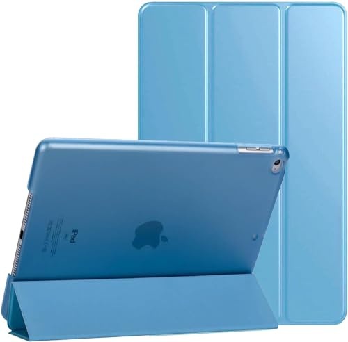 Smart Case For For iPad Mini 4 (2015) / Mini 5 (2019) Models A1538, A1550, A2133, A2124, A2126 Shockproof Protective Book Case, Ultra Slim Magnetic Cover (Sky Blue)
