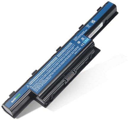 BATTREVO Batterie pour Ordinateur Portable 5200mAh/56wh AS10D31 AS10D3E AS10D41 AS10D51 AS10D61 AS10D71 AS10D73 AS10D75 AS10D81 for Acer/Emachine Series/TravelMate Series