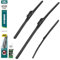 HEYNER® Scheibenwischer Set mit Heckscheibenwischer passend für VW TOURAN (11.2006-05.2010) HYBRID Flachbalkenwischer Front- und Heckwischer