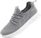VGPSFN Laufschuhe Herren Sportschuhe Turnschuhe Freizeitschuhe Sneakers Schuhes Tennisschuhe Bequeme Fitness Trainingschuhe Leichtgewichts Walking Schuhe Hellgrau EU 43