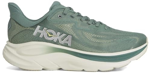 Hoka One One Clifton 10, Sneaker Donna, Fern/Truffle Salt, 41 1/3 EU