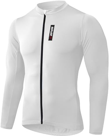 MEETWEE Herren Radtrikot Kurze/Langarm Radtrikots für Herren, T-Shirts für Radfahrer,Atmungsaktives Radtrikot
