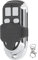 3V 868MHz Garage Door Remote Control, Plastic Aluminum Alloy Garage Door Opener Remote Portable Switch Gate Opener Remote for for Burglar Security System