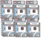 SOS Accessoire Lot de 6 Sacs Aspirateur + 1 Micro-Filtre | Sac Aspirateur Rowenta Silence Force | Equivalet à Rowenta ZR003901 | Compatible Aspirateurs Traîneaux Row