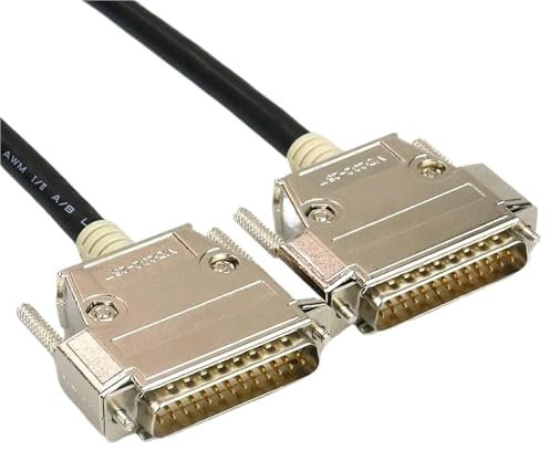 FNWXGMFZ Cable de Transferencia de Datos DB25 Cable de Impresora Paralelo DB de 25 Pines Línea de extensión DB 25P M/FM/MF/F Cobre Puro 1 m 1,5 m 2 m 3 m 5 m 8 m(1.5m,M to M)