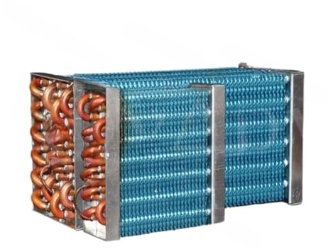 Evaporatore Condensatore Raffreddato Ad Aria Raffreddato Ad Acqua Refrigerazione Fabbricazione Di Ghiaccio Refrigeratore A Piastre In Alluminio Congelatore Frigorifero(A)