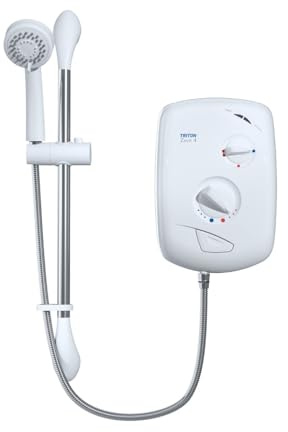 Triton Zante 4 Electric Shower - Marbella, Trance 2 (8.5kW) | 8.5kW, Low pressure indicator, 3 spray rub clean head, Start stop button, Slim design, Retrofit, 2-year guarantee