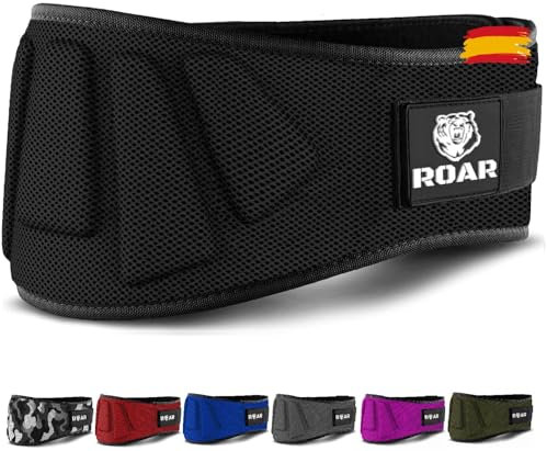 Roar® Gewichthebergürtel Herren und Damen, Lifting Belt for Gym, Powerlifting Gürtel Gewichtheben, Weightlifting Belt, Deadlift Belt, Crossfit Gürtel, Fitness Belt Men, Power Belt…