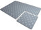 Grey & White Large Kids Living Room Play Yoga Gym Exercise Fitness Home Office Mat Rug Carpet (Grey Star, 6 Mats - 24 Square Feet)